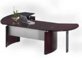 Half-Round Executive Table, Manager Office Table, Office Furniture