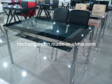 New Modern Metal Glass Dining Table (CX-D-285)