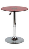 Adjustable Acrylic Round Table Acrylic Bar Table