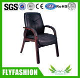 Office Furniture Solid Wood Chair Executive Leather Chair (OC-46C)