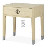 Hotel Maple Wood Bed Side Table in High Gloss