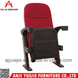 Simple Design Red Plastic Movie Chair with Cup Holder Yj1804r