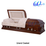 Fashion Funeral Products High Quality Solid Wood Coffins and Casket