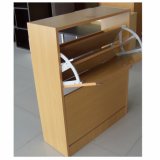 Simple 3 Drawer Shoe Storage Shoe Rack Wooden Shoe Cabinet