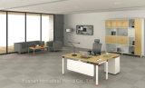 High Quality Metal Frame Office Executive Manager Table (HF-OFY003)