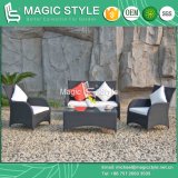 Simple Patio Sofa Set Rattan Outdoor Sofa Set Garden Wicker Sofa Set (Magic Style)