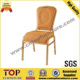 Hotel Curve Cushion Metal Banquet Chair