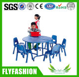 Nursery Furniture Wood Blue Children Table (SF-01C)