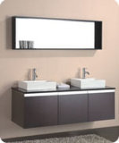 MDF Bathroom Cabinet with Wall Hung Style