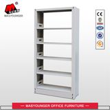 Single Unit Metal Bookshelf Double Face School Bookshelf