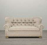American Country High-End, Three Sofa Soft Bag Buckles Back Against The Sofa Chair Archaize Do Old Sofa (M-X3376)