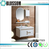 Different Color PVC Bathroom Vanity with Side Cabinet (BLS-17323)