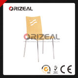 Hot Sale Metal Frame Dining Chair with Plywood Backrest Oz-1008