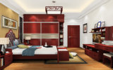 Bedroom Furniture Solid Wood Walk in Closet Wardrobe (zy-041)