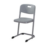 Hot-Selling Modern and plastic Student Chair with Steel Legs/School Furniture
