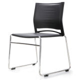 Simple Design of Meeting Chair with Plastic Seat and Back