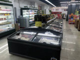 Integral Supermarket Island Freezer Chiller Cabinets for Frozen Meat