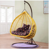 Garden Furniture Double Swing Swing, Rattan Furniture, Rattan Basket (D152A)
