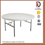 General Use Banquet Plastic Round Folding Half Moon Table