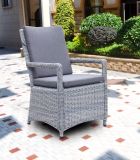 2017 Outdoor Patio Home Hotel Office Half Round Rattan Lounge Dining Chair (J5351HR)