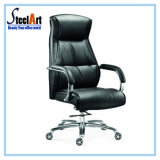 Office Furniture Black Leather Ergonomic Chair