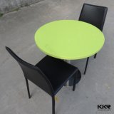 Kingkonree Furniture Artificial Stone Green Table Top Round Coffee Tables (180328)
