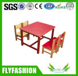 Classroom Furniture Children Solid Wood Table with Chairs Sf-23c