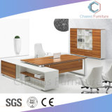 Luxury CEO Office Desk Wooden Computer Table Furniture with Crendenza (CAS-MD1823)