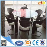 Delicate 6PCS Rattan Dining Round Table and Chairs