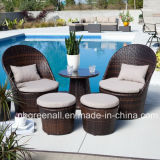 Rattan Furniture Leisure Tea Table Coffee Table Set for Outdoor