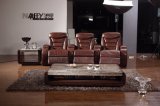 Modern Furniture Top Leather Sofa (CK-803)
