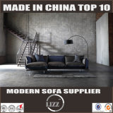 Contemporary L Shape Leather Sofa (Lz715b)