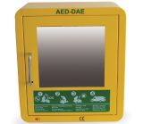 Meditech Aed / Defibrillator Wall Cabinet Metal and Plastic Glass Material Mdc-W3