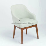 Chair Furniture Simple Modern Design Wooden Frame Upholstered Dining Chair