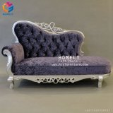 Foshan Furniture Leather Sofa with Chaise Rental Wedding Sofa