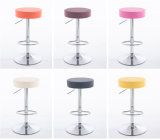 Swivel Round Kitchen Dining Counter Adjustable Height Barstool Chair