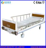 Hospital Patient Furniture Manual Double Shake/Two Function Medical/Hospital/Nursing Bed