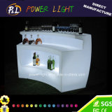 PE Waterproof Bar Furniture Lighting LED Curve Bar Counter