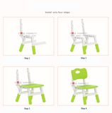 Children Furniture Wooden Table and Chair