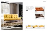 Modern Furniture Multifunctional Folding Fabric Sofa Bed