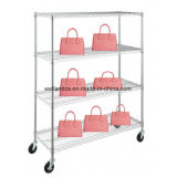 Best Price Chrome Metal Products Display Shelf, NSF & SGS Approval