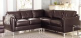 Moder Sofa with Genuine Leather Sofa for Corner Sofa