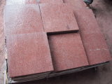 Red Porphyry Paving Tiles Granite Paving Stone