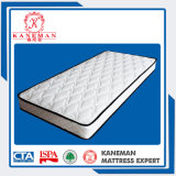 White Economic Middle Firm Spring Mattress
