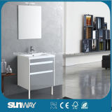 Glossy Painting MDF Bathroom Cabinet with Mirror SW-1301