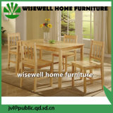 Pine Wood Dinner Furniture Set (W-5S-94)