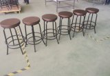 Good Quality Cheap Antique Comfortable Metal Barstool