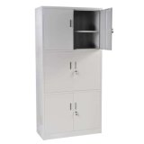 Factory Direct Sale Kd Struction 6 Doors Metal Office Cabinet