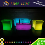 Plastic Furniture LED Lighted Sofa