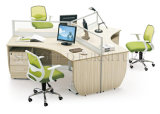 Small Office Cubicle 120 Degree Workstation Modern Furniture for USA (SZ-WS362)